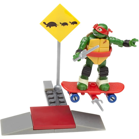 Mega Bloks [Teenage Mutant Ninja Turtles] - Raph Skate Training Building Set - TMNT Series (DMX32) - Image 4