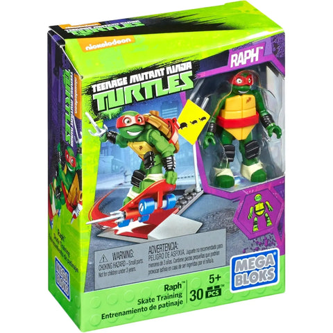 Mega Bloks [Teenage Mutant Ninja Turtles] - Raph Skate Training Building Set - TMNT Series (DMX32) - Image 1