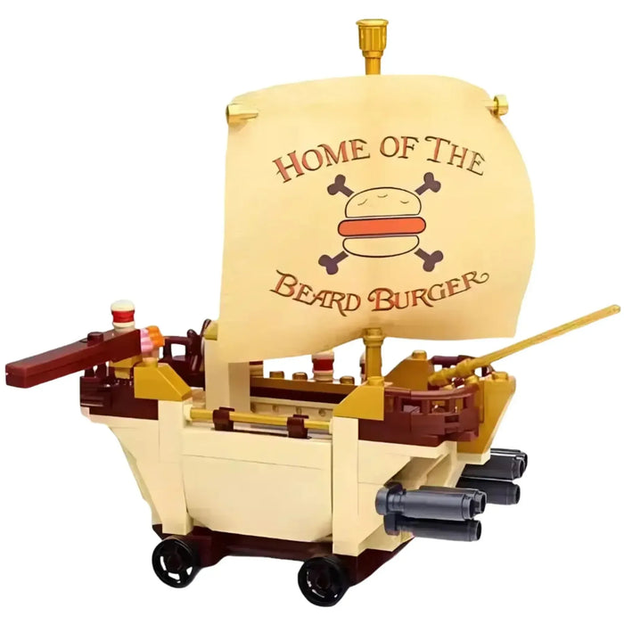 Mega Bloks [The SpongeBob Movie: Sponge Out of Water] - Burgermobile Showdown Building Set (CND25)
