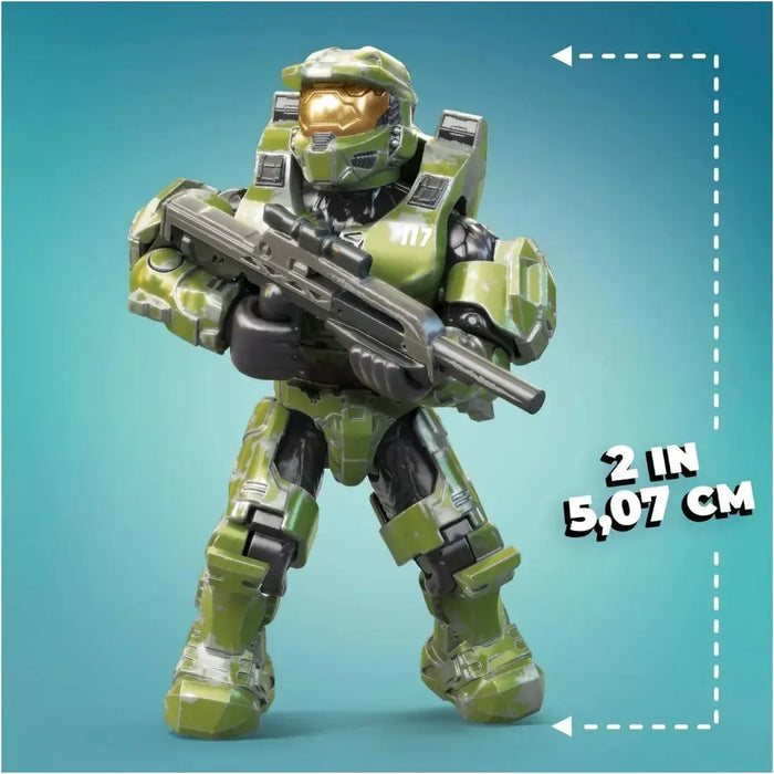 Mega Construx [Halo Infinite] - Master Chief Building Set - Mega Bloks - Pro Builders Series 13 (GVP37)