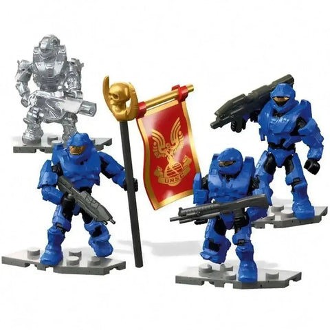 Mega Construx [Halo] - Spartan CTF Base Crashers Building Set - Mega Bloks - (FNR84)