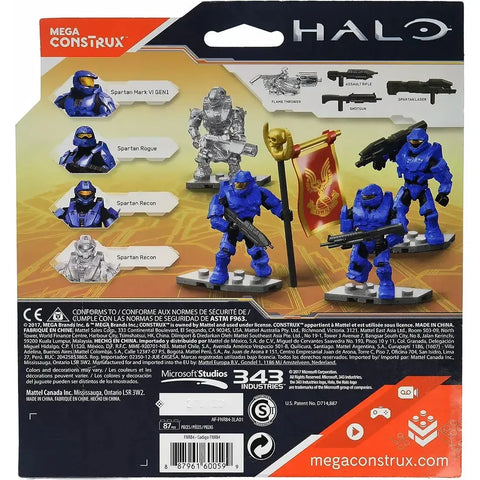 Mega Construx [Halo] - Spartan CTF Base Crashers Building Set - Mega Bloks - (FNR84)