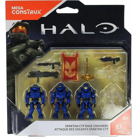 Mega Construx [Halo] - Spartan CTF Base Crashers Building Set - Mega Bloks - (FNR84)
