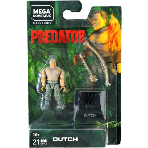 Mega Construx [Predator] - Dutch (Alan Schaefer) Figure Building Set - Black Series - (GNV40)