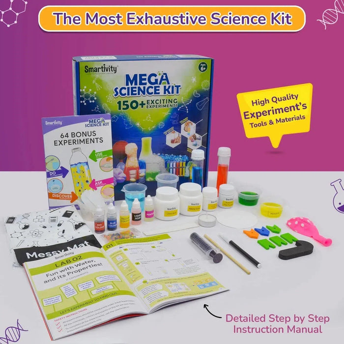 Mega Science Kit - STEM Science Experiment Educational Toy Kit - Smartivity