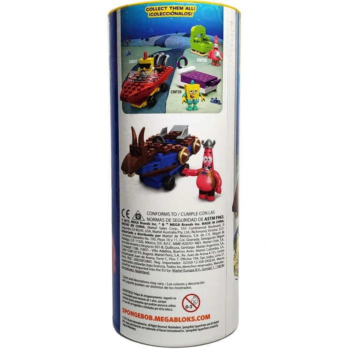 Mega Bloks [SpongeBob SquarePants] - Patrick Racer Building Set (91 Pieces) - Mega Bloks - (94617) - (2014)