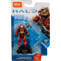 Mega Construx [Halo] - Spartan Recruit Building Set (24 Pieces) - Mega Construx - Series 8 (FVK23) - (2018)