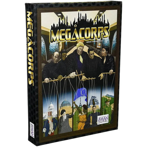 MegaCorps - Economic Civilization Board Game for Adults (3-6 Players, Ages 13+) - Z-Man Games