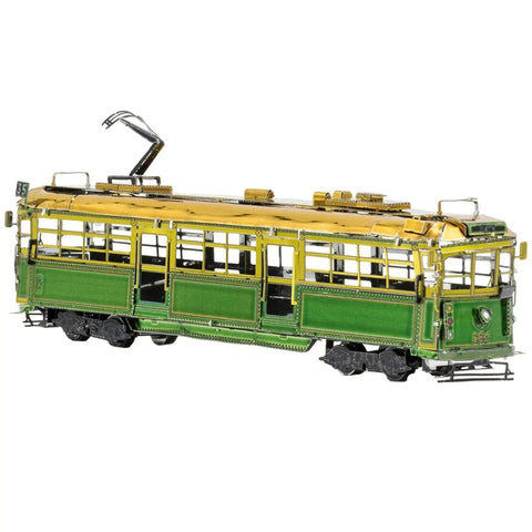 Melbourne W-Class Tram (Colored) Transit Car 3D Figure Model Kit (Steel, Moderate Difficulty) - Fascinations - Metal Earth Series - (2022) - Image 4
