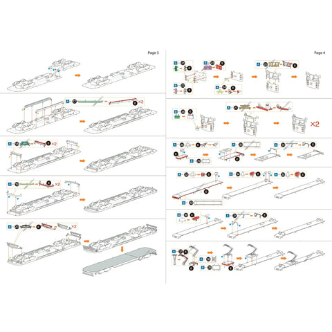 Melbourne W-Class Tram (Colored) Transit Car 3D Figure Model Kit (Steel, Moderate Difficulty) - Fascinations - Metal Earth Series - (2022) - Image 8
