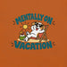 Mentally on Vacation T-Shirt - Funny Relaxing Dog Summer Graphic Tee