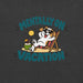 Mentally on Vacation T-Shirt - Funny Relaxing Dog Summer Graphic Tee