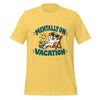 Mentally on Vacation T-Shirt - Funny Relaxing Dog Summer Graphic Tee