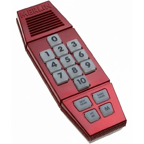 Merlin - Solo Puzzle Electronic Handheld Game for Family, Adults, and Children (1-2 Players, Ages 6+) - Hasbro [Milton Bradley] - (2003)