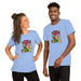 Merry Christmas Santa T-Shirt - Classic Holiday Graphic Tee