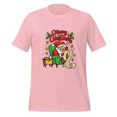 Merry Christmas Santa T-Shirt - Classic Holiday Graphic Tee - Image 21