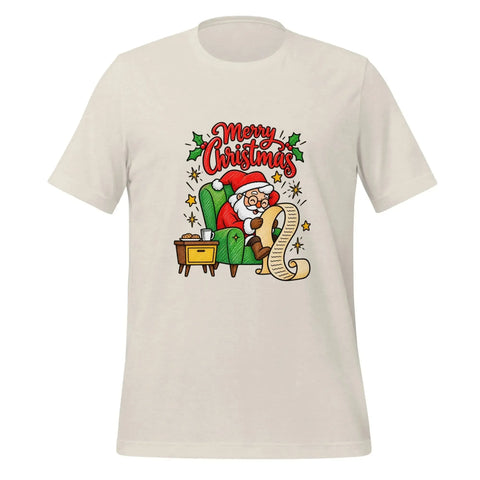Merry Christmas Santa T-Shirt - Classic Holiday Graphic Tee - Image 41