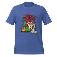 Merry Christmas Santa T-Shirt - Classic Holiday Graphic Tee