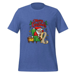 Merry Christmas Santa T-Shirt - Classic Holiday Graphic Tee