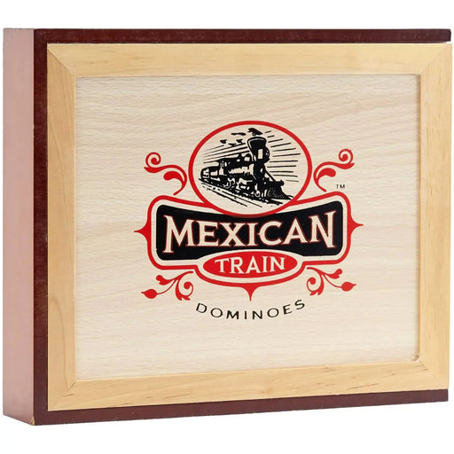 Mexican Train Dominoes - Strategy Mexican Train Board Game for Family and Adults (2-8 Players, Ag...