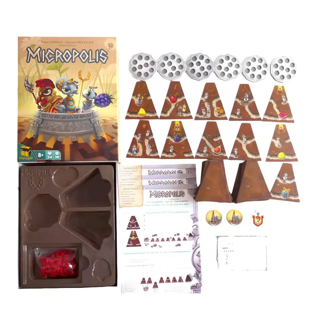 Matagot Agropolis FR – Gioco Di Carte Cooperativo In Francese – Wallet Game – 1-4 Giocatori, 8+ Anni