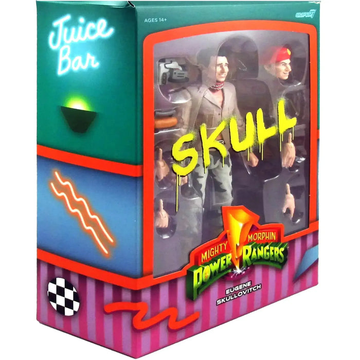 Mighty Morphin Power Rangers - Eugene "Skull" Skullovitch Action Figure (6.25") - Super7 - ULTIMATES! Series - (2024)