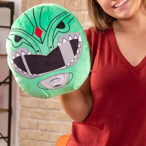 Mighty Morphin Power Rangers - Green Ranger Head Plush (6