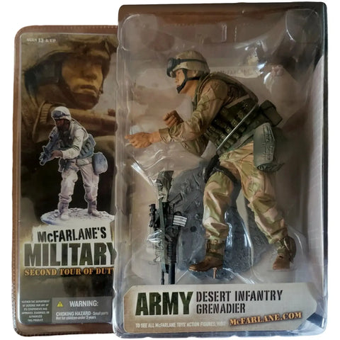 Military [Second Tour of Duty] - Army Desert Infantry Grenadier Action Figure (6