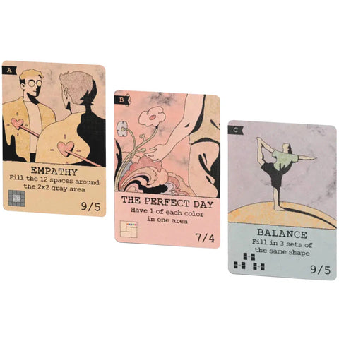 Mind Space - Tile Placement Math Board Game for Family, Adults, and Children (1-5 Players, Ages 10+) - Allplay