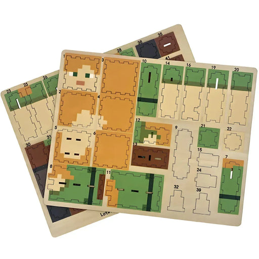 Minecraft - Alex 3D Wood Model Kit - Insight Editions - Incredibuilds Series