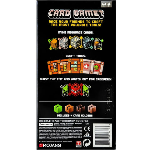 Minecraft Card Game? - Strategy Video Game Card Game for Family, Adults, and Children (2-4 Players, Ages 8+) - Mattel - Image 3