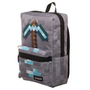 Minecraft - Diamond Pickaxe Patch Laptop Backpack - Bioworld