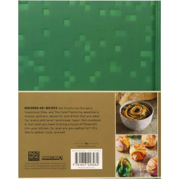 Minecraft: Gather, Cook, Eat! Official Cookbook | Hardcover Cookbook | Insight Editions - (2023)