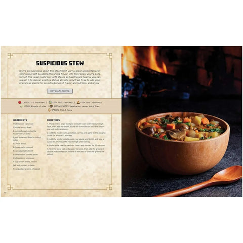 Minecraft: Gather, Cook, Eat! Official Cookbook | Hardcover Cookbook | Insight Editions - (2023) - Image 4
