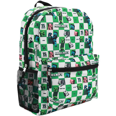Minecraft - Steve & Mobs Kids Backpack (All Over Print) - Bioworld