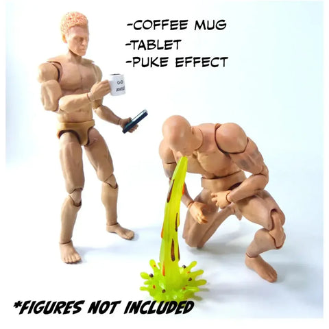 Mini Arcade Machine, Props & Accessories for Action Figures (1:12 Scale) - Super Action Stuff