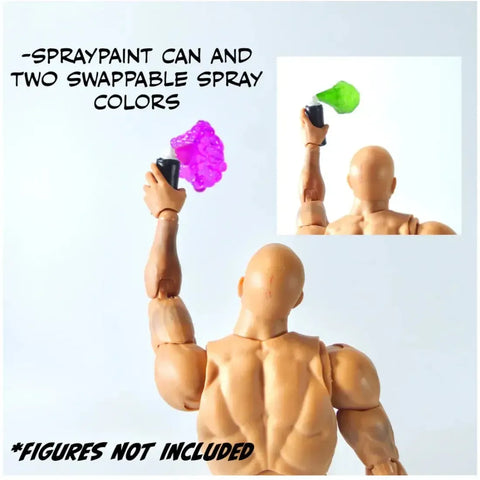 Mini Arcade Machine, Props & Accessories for Action Figures (1:12 Scale) - Super Action Stuff