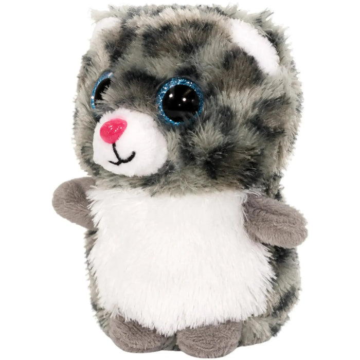 Mini Motsu All Stars - Luna the Leopard Plush (4") - Keel Toys - Series 3