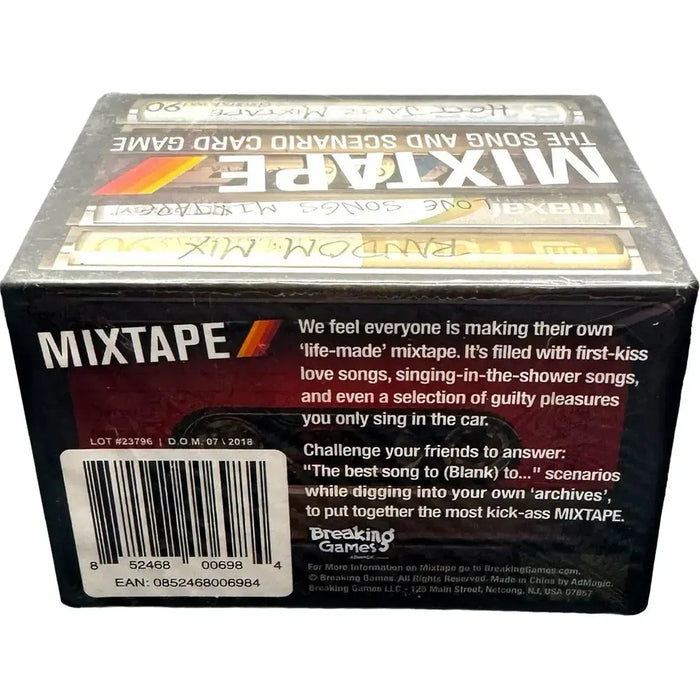 Mixtape - Party Music Card Game for Family, Adults, and Children (3+ Players, Ages 12+) - Breaking Games