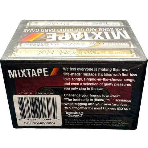 Mixtape - Party Music Card Game for Family, Adults, and Children (3+ Players, Ages 12+) - Breaking Games