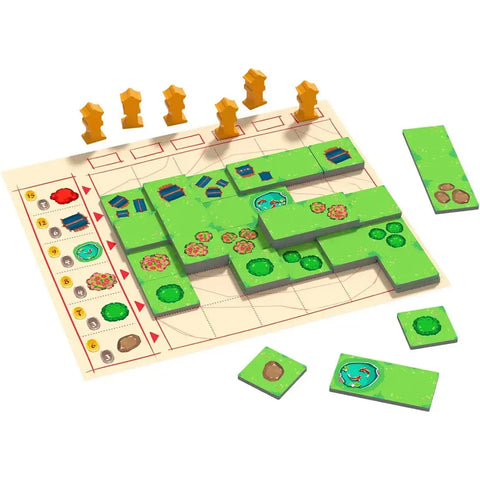 Miyabi - Tile Placement Nature Board Game for Adults, Family, and Children (2-4 Players, Ages 8+) - HABA