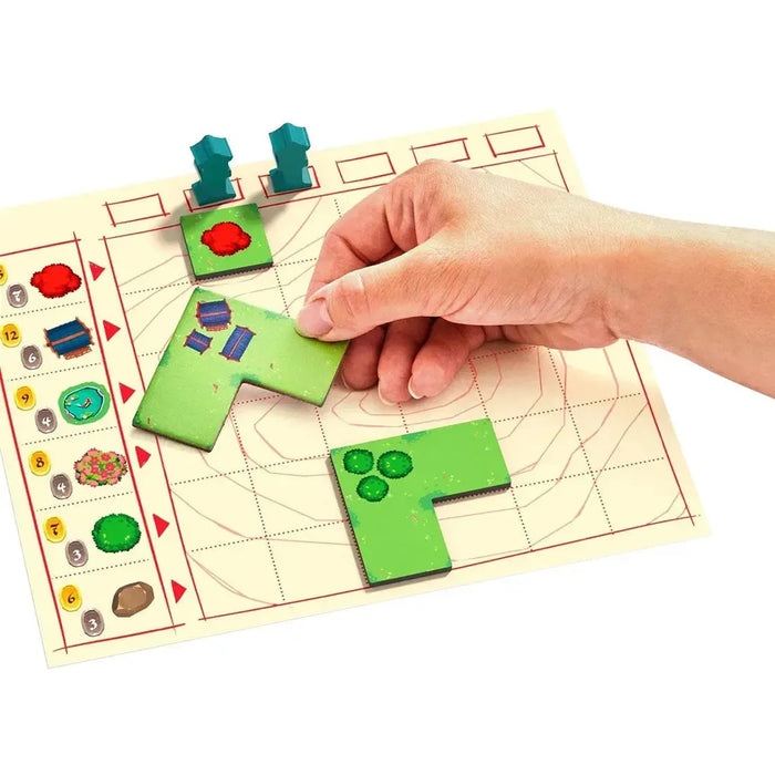 Miyabi - Tile Placement Nature Board Game for Adults, Family, and Children (2-4 Players, Ages 8+) - HABA