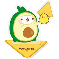 Molang - Avocado Costume Molang Standee Figure (3" Acrylic) - ABYstyle - Acry...- Image 2