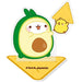 Molang - Avocado Costume Molang Standee Figure (3" Acrylic) - ABYstyle - Acryl Series