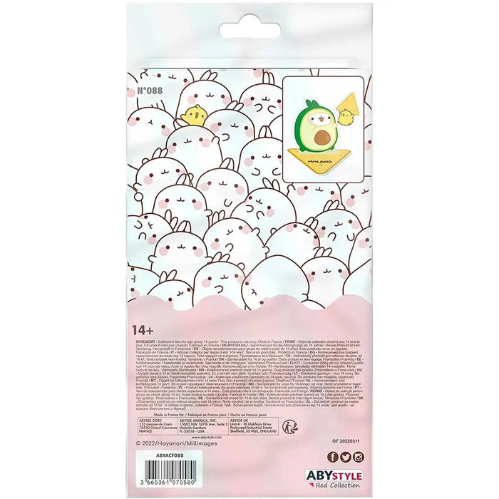 Molang - Avocado Costume Molang Standee Figure (3" Acrylic) - ABYstyle - Acryl Series