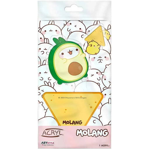 Molang - Avocado Costume Molang Standee Figure (3" Acrylic) - ABYstyle - Acryl Series
