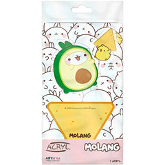 Molang - Avocado Costume Molang Standee Figure (3" Acrylic) - ABYstyle - Acryl Series