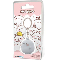 Molang - Cute Molang 3D Keychain - ABYstyle- Image 1