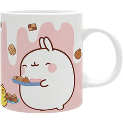 Molang - Milk & Cookies Mug (Ceramic, 11 oz.) - ABYstyle