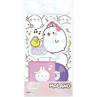 Molang - Piu Piu & Molang Listening to Music Standee Figure (4.25